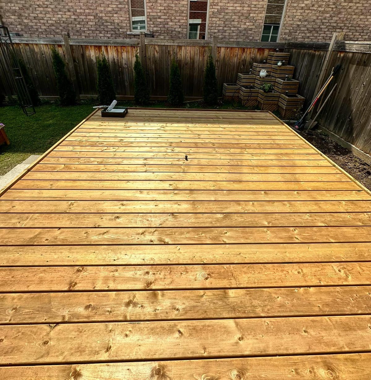 Deck Power Wash